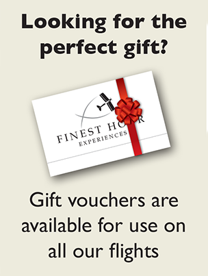 Gift Vouchers are available for use on all our flights
